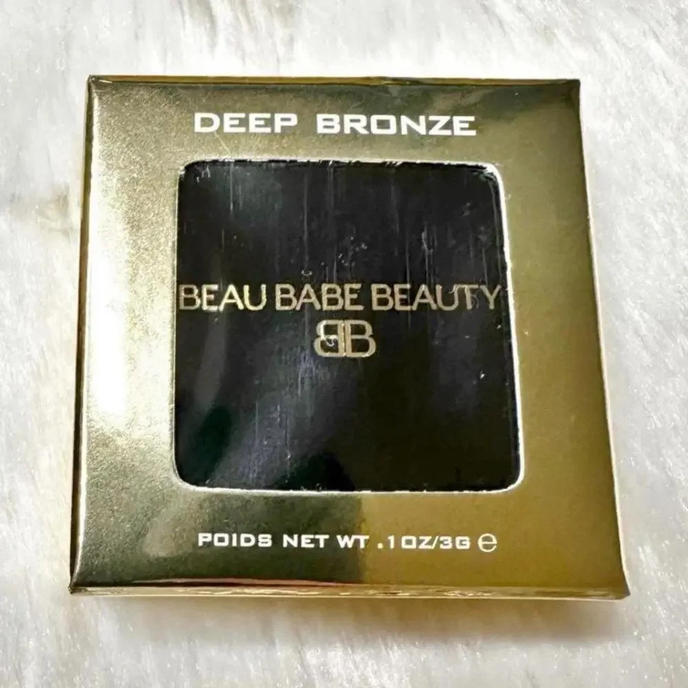 NIB Beau Babe Beauty Highlighter in Deep Bronze Deluxe Mini 3g